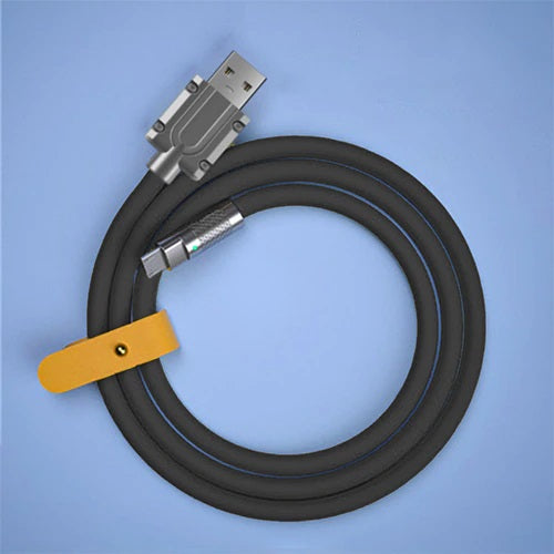 120W 6A Super Fast Charge Liquid Silicone Cable