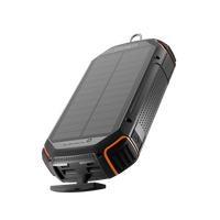 Cygnett ChargeUp OutBack 20K mAh Outdoor Solar Power Bank - Black