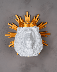 Lion of Judah – Handcrafted 3D Art Sculpture