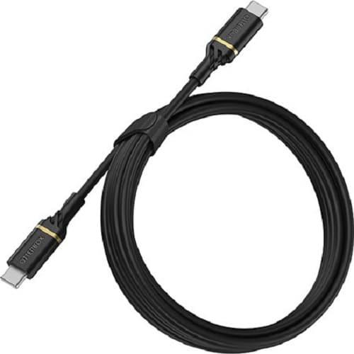 Otterbox USB-C to USB-C Fast Charge Cable (2M) – Black (78-52670)