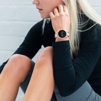 Reflex Active Series 4 Rose Gold / Silver Link Crystal Smart Watch